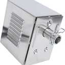 Rotisserie Motor 45W Heavy Duty Universal Replacement Spit Motor, Stainless Steel Electric Grill Motor for Pig Goat Chicken Roaster, Ideal for Outdoor BBQ (US Plug 100240V)