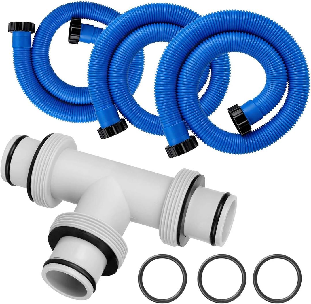 Pool Connector Hose Kit - for Intex Above Ground Pool Hose 1.5" Joint Connector Replacement