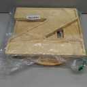 Baby Shower Charcuterie Letter ONE 3PCS Fillable Letter Trays for Food, Cupcake Chocalater Candy Wood Decorative 12 Inch Tray for 1st Birthday Baby Shower Party Food Dessert Table (ONE-Brown)