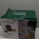 Cuisinart Air Fryer, 2.6-Quart Compact Basket Fryer with 3 Cooking Functions to Air Fry, Roast, and Bake, 3 Airfryer Presets, Dishwasher-Safe Parts, AIR-80, Stainless Steel & Black