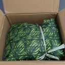 Artificial Ivy Privacy Fence Screen(No Assembly Required), 120"x40" Artificial Hedges Fence, Anti-Ultraviolet Artificial Faux Ivy Hedge for Outdoor, Garden Decor, Watermelon Leaves