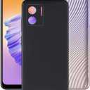 for Doogee N50 [6.52"] Case, Soft Silicone Bumper Shell Black Flexible Rubber Phone Protective Cases TPU Cover for Doogee N50 -Black