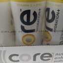 CORE Hydration+ Immunity, Lemon Extract Nutrient Enhanced Water with Vitamin C and Zinc, 23.9 Fl Oz Bottle (Pack of 12) EXP: 01/04/26