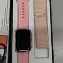 MorePro Health Fitness Tracker with Blood oxy-gen Monitor and 24/7 Heart Rate and Blood Pressure, Sleep Monitor, 120+ Sport Modes Waterproof Fitness Watch for Women Men Android iOS, Pink