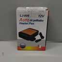 12V Car Heater,200W Portable Windshield Defogger and Defroster,Portable Car Heater for Vehicle, Portable Heater for Car, 360 Rotatable Car Defroster Windshield Heater (Red)