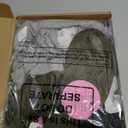 3 Pack Women's Cotton Long Sleeve Mock Turtleneck Tops Ribbed Lettuce Trim Slim Fit Shirts Thermal Base Layer (Large, Black, Army Green, Heather Light Gray)