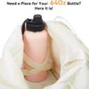 Gym Bag with Yoga Mat Holders, Carry On for Pilates Women & Men with Laptop & Shoe Compartment Large Duffle Travel Weekender Tote with Key Ring Clip Personal Item Workout, Easy to Clean - Beige