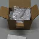 Heavy Duty Stainless Steel Towel Hooks, Wall Mounted Square Robe Hooks for Bathroom, Kitchen, Bedroom, Hotel Matte Black 2 Pack