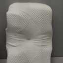 Osteo Cervical Pillow for Neck Pain Relief, Hollow Design Odorless Memory Foam Pillows with Cooling Case, Adjustable Orthopedic Bed Pillow for Sleeping, Support for Side Back Sleepers (Standard High(24.5*16.5*5.2/4.1 inches), White)