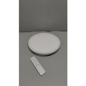 Unicozin Dimmable Ceiling Light with Remote Control, 8.7Inch 18W 3000K-6000K Light Color Adjustable, Round LED Flush Mount Ceiling Lamp, White Flat Panel Lights for Dining Room, Bedroom, Kitchen,Wired