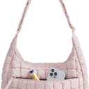 BAGSMART Quilted Crossbody Bags for Women Lightweight Puffer Purse Shoulder Hobo Bag for Daily Use Travel Essentials