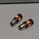 CANBUS 1157 LED Tail Light Bulb with Built-in Resistor 2357 Brake Light Bulb Red CANBUS Error Free,2057 7528 7507 BAY15D Brilliant Red LED Lights Replacement for Rear Tail Stop Lights(2pcs)