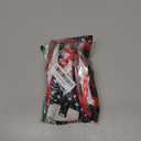 Christmas Tree Skirt 30 Inch, Tree Plaid Red Black Snowflake Xmas Tree Skirt Christmas Tree Mat for Home Party Holiday Indoor Outdoor Decorations