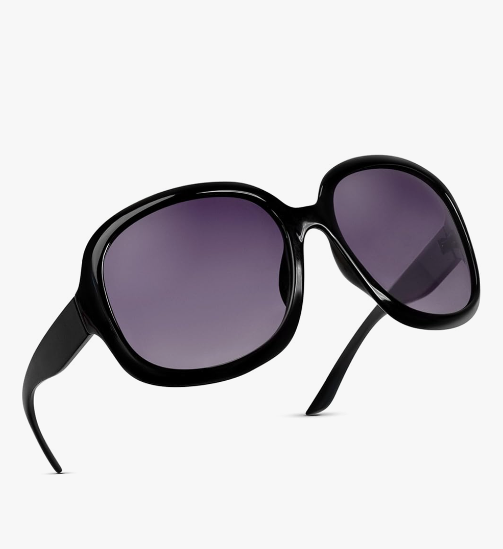 Miyya Bug Eye Oversized Polarized Sunglasses Womens, Trendy Retro Sun Glasses for Women 2025, Oversized UV Protection Shades