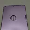 TQQ Touch for iPad 9th Generation Case with Keyboard (10.2", 2021), Multi-Touch Trackpad, 360 Rotatable Protective Cover for iPad Keyboard 9th/8th/7th Gen with Pencil Holder (Purple)