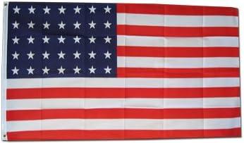 Union Civil War (35-stars) - 3 ft x 5 ft Polyester Historic Flag