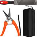 Goat Hoof Trimming Shears, 8Inch Double-Sided File/Goat Hoof Trimmer for Sheep/Storage Bag