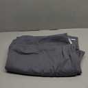 YnM Cotton 3-Side Zipper Duvet Cover for Weighted Blankets | Easy on, Easy Off Dark Grey, 60"x80"