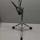 EASTROCK Snare Drum Stand Upgraded Height Adjustable with Drum Bracket Double Braced, Fit 10-14 Inches Dia Snare Drum Base Height Adjust From 14.5 inch to 22.4 inch