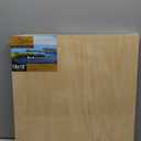 Da Vinci Pro Birch Wood Panel 7/8" Deep  18x18 Single Panel - Fine Textured, Warp Resistant, Lightweight & Rigid  Perfect for Mounting Sanded Pastel or Watercolor Paper, Linen or Canvas