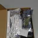 COB LED Strip Lights 12V Penetrable Wood Touch Dimmable LED Under Cabinet Light Kit with 60W Adapter 2M/6.56FT Flexible COB LED Strip for DIY Kitchen,Cabinet,Counter,Shelf,Showcase Decor (Warm White)