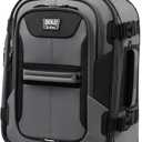 Travelpro Bold Softside Expandable Carry on Spinner Luggage, Carry on 21-Inch, Grey/Black