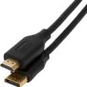 Amazon Basics DisplayPort to HDMI Display Cable, Uni-Directional, 4k@30Hz, 1920x1200, 1080p, Gold-Plated Plugs, 10 Foot, Black