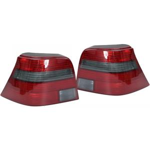 2X Rear Brake Stop Tail Light Lamp for Volkswagen Golf MK4 1998-2002 (Smoked)