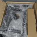 Corner Plant Stand Indoor with Grow Lights, 7 Tiered Plant Shelf Indoor, 43" Corner Plant Stands for Indoor Plants, Metal Plant Flower Display Shelves, Plant Organizer Rack for Living Room, Balcony, Home Decor (Square)