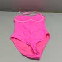 SherryDC Women's One Piece Swimsuit Cross Back Color Block High Cut Bathing Suit (Large)