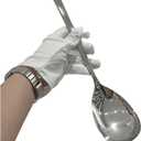 Extra-Large Serving Spoon,12 Inch Premium Food-Grade 18/10 Stainless Steel,Heavy-Duty Buffet Spoon with Ergonomic Long Handle (1 Pack)