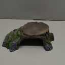 Extra Large Resin Reptile Hideouts Cave Habitat Decor for Reptiles, Amphibians, Fish Tanks and Gecko, Leopard