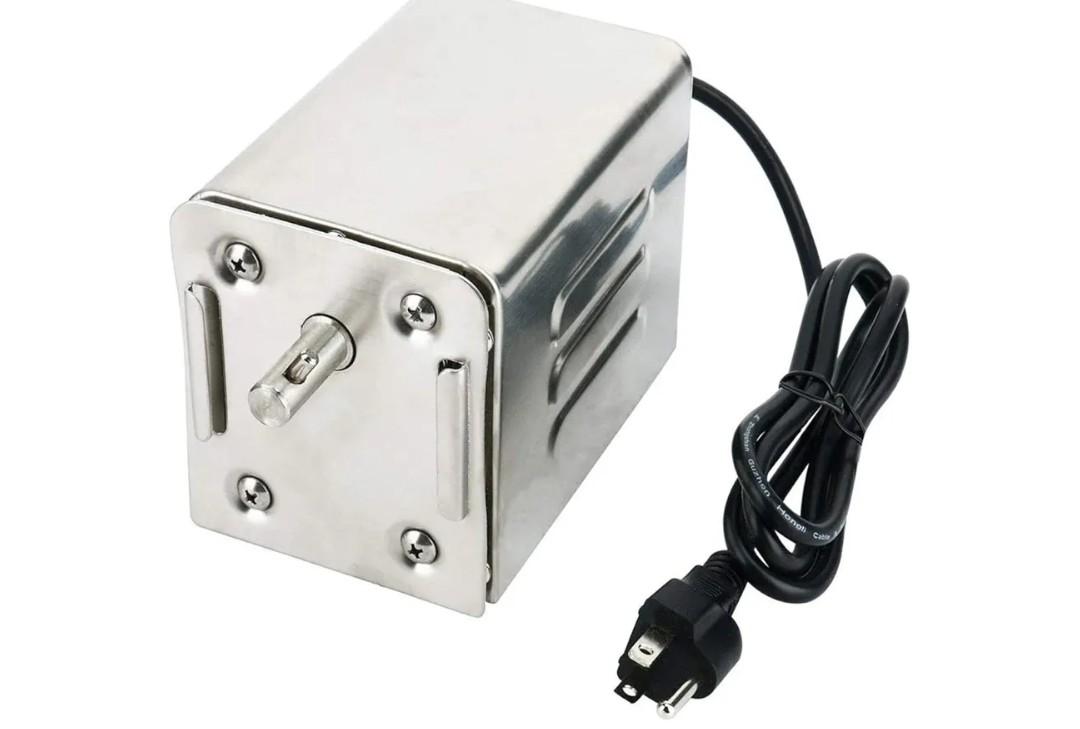 YaeTek 40KG 110V Electric Roaster Motor BBQ Rotisserie Barbecue Motor for Roast Meat Grill Roaster Accessories Outdoor Rotisserie