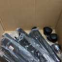 Hooded Hair Dryer, 1500W Standing Hair Dryer with Time Settings, Touch Controls, 3 Temperature Modes, Height Adjustable Ionic Hooded Dryer on Wheels, Sit Under Hair Dryer Bonnet for Home or Salon Use (Dark Black)