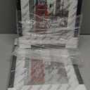 11x14 Picture Frames Black Solid Wood - Matted to Display Pictures 9x12 or 8x10 or 11x14 Frame without Mat - Wooden Photo Frame 11x14 inch Black with 2 Mats for Wall Mounting or Table Top, 2 Set