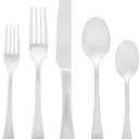 Ginkgo International Bergen 20-Piece Stainless Steel Flatware Set, Service for 4