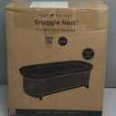 Baby Delight Snuggle Nest Bassinet, Portable Baby Bed, for Infants 0  5 Months, Driftwood Grey