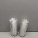 Dealusy 100 Pack 9 oz Clear Plastic Cups, Sturdy & Food Safe Disposable Plastic Cups for Wine Cocktail Punch