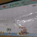 GuassLee Extra Large Desk Calendar 2026-2027 - 19 Months 20" x 30" Jumbo Desk Calendar from Jun. 2026 to Dec. 2027, Large Monthly Planner with Watercolor Design for Office School Home Organizing, 30"x20"
