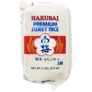 Hakubai Sweet Rice, 5-Pound