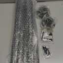 Industrial Curtain Rods for Windows 48 to 84" - 90"Extra Long Shower Rod Wall Mounted for Bathroom,Closet,Room Divider,Outdoor Patio - Adjustable Heavy Duty Shower Pole - Black (29-90" (1 Pack))