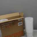 [240 Sets - 8 oz.] Clear Plastic Containers with Airtight Lids - Deli Food Storage, Slime, and More - Bulk Pack - Small Containers with Lids - 240/Case - Stack Man Brand