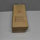 Toilet Bowl Brush and Holder with Stainless Steel Long Handle, Toilet Scrubber Brush with Durable Base, 360 Deep Cleaning Bristles for Bathroom, Compact Set for Small Space (Gray)