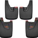 Husky Liners Custom Mud Guards | Fits 2019-2024 Ram 2500 & 3500 w/OEM (Excludes Power Wagon/Excludes Dually) | Front & Rear Set, 4-pc Black - 58056