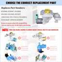 W10158389 Dishwasher Water Inlet Valve - WPW10158389 Dishwasher Water Valve Replacement Parts 8558986 AP6015932 PS11749213 W10158387