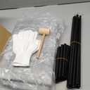 OYREL Shoe Rack 10Tier Large Capacity 50-56Pairs Beautiful Tall Shoe Shelf Free Standing Storage Cabinet Entryway Closet