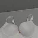 SEA BBOT Add Cups Push Up Bra for Women Underwire Plus Size Adjustable Soft Padding Everyday Bras White, Size: 40C