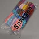 Girls Seamless Socks Rainbow Stripes Cotton Socks Kids Casual Athletic Socks For School