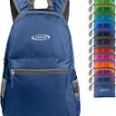 G4Free 20L Lightweight Packable Backpack Travel Hiking Daypack Foldable Backpack for Men Women (A-medium Blue)