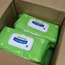 Medline FitRight Aloe Personal Cleansing Cloth Wipes, Scented, 576 Count, 8 x 12 inch Adult Large Incontinence Wipes